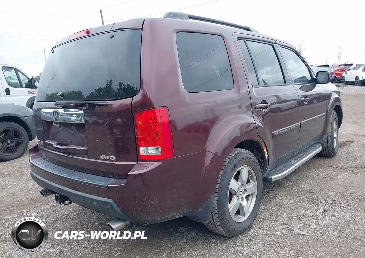 2011 Honda Pilot Ex-L VIN:5FNYF4H56BB011775 - 4