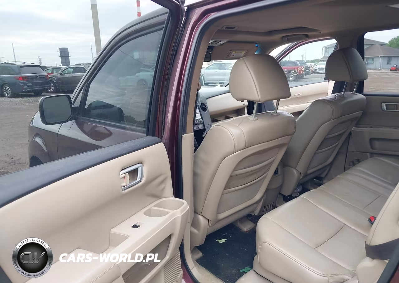 2011 Honda Pilot Ex-L VIN:5FNYF4H56BB011775 - 8