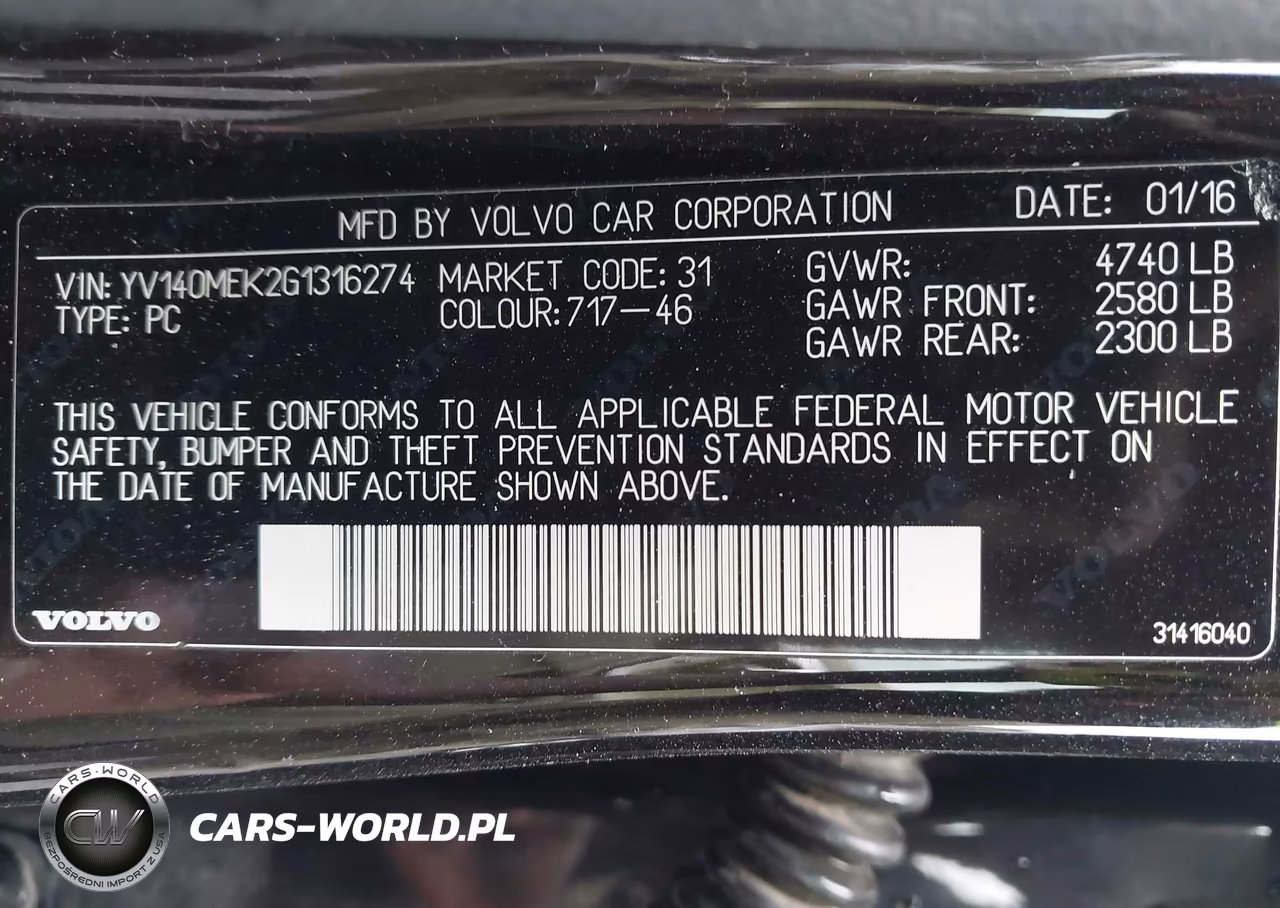 2016 Volvo V60 T5 Drive-E Premier VIN:YV140MEK2G1316274 - 9