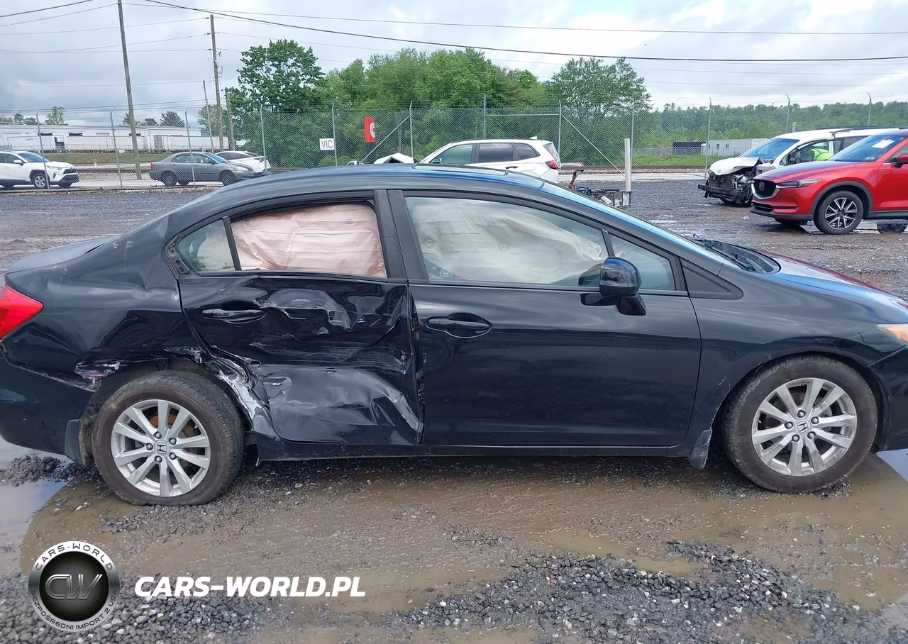 2012 Honda Civic Ex-L VIN:2HGFB2F96CH577221 - 13