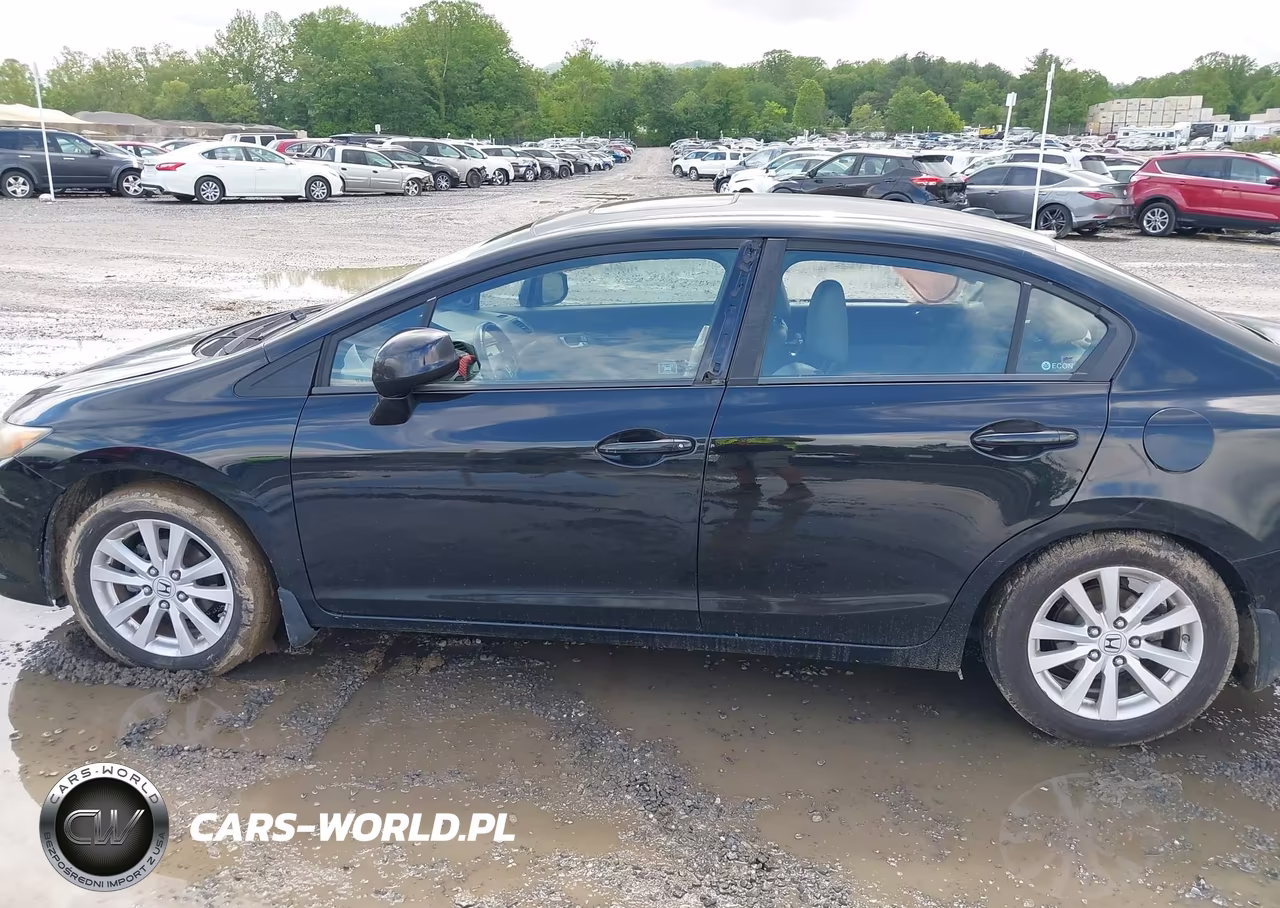 2012 Honda Civic Ex-L VIN:2HGFB2F96CH577221 - 14