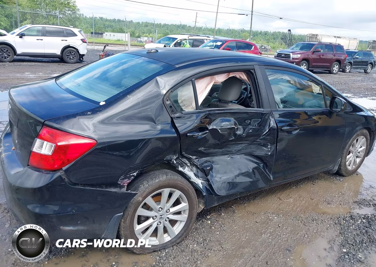 2012 Honda Civic Ex-L VIN:2HGFB2F96CH577221 - 6