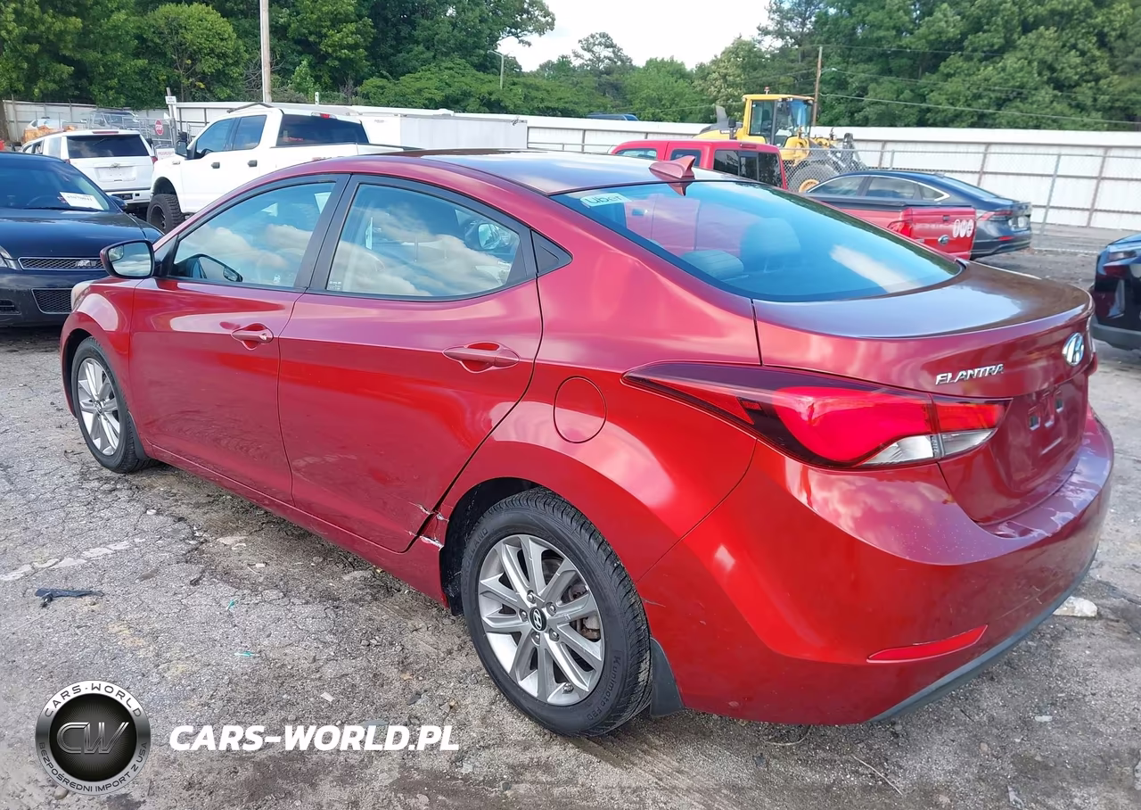 2016 Hyundai Elantra Se VIN:5NPDH4AE0GH656319 - 3