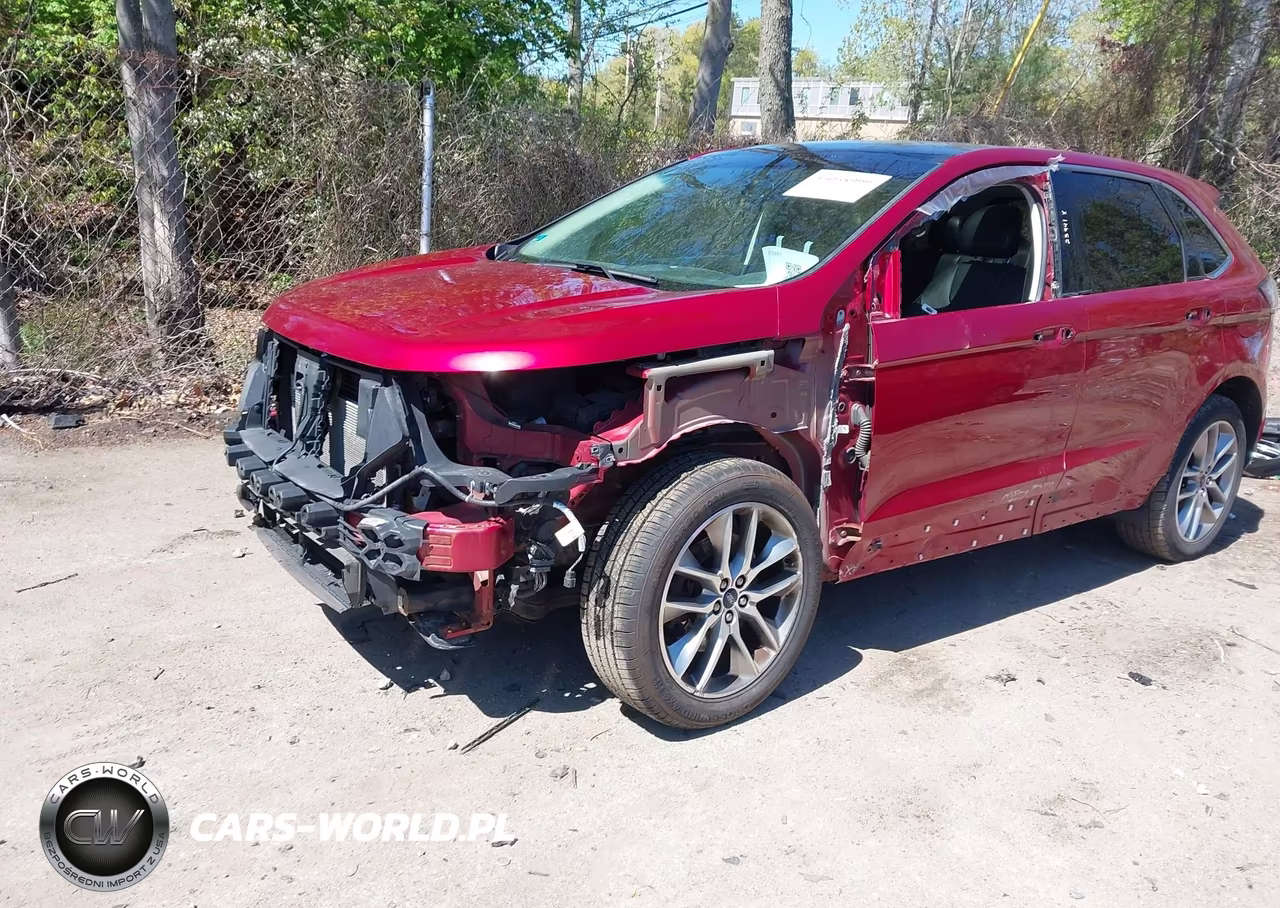 2018 Ford Edge Titanium VIN:2FMPK4K87JBB27360 - 2