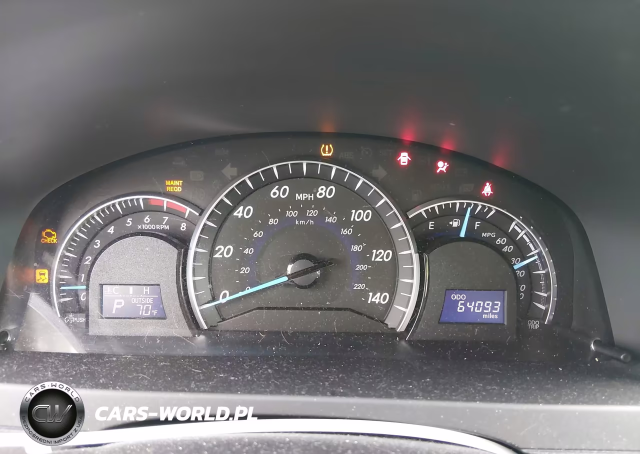 2012 Toyota Camry Xle VIN:4T1BF1FK3CU559010 - 7