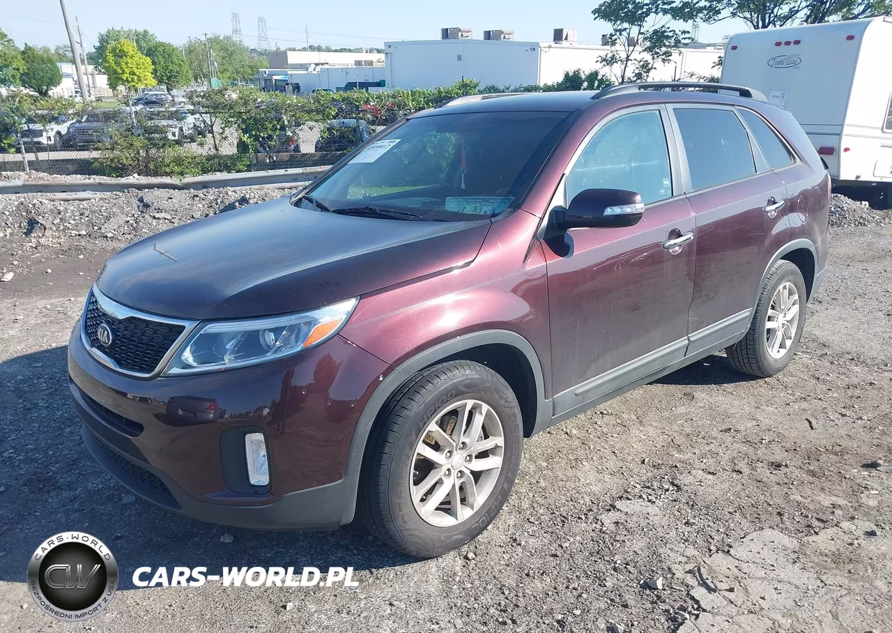 2014 Kia Sorento Lx VIN:5XYKT3A61EG455655 - 2