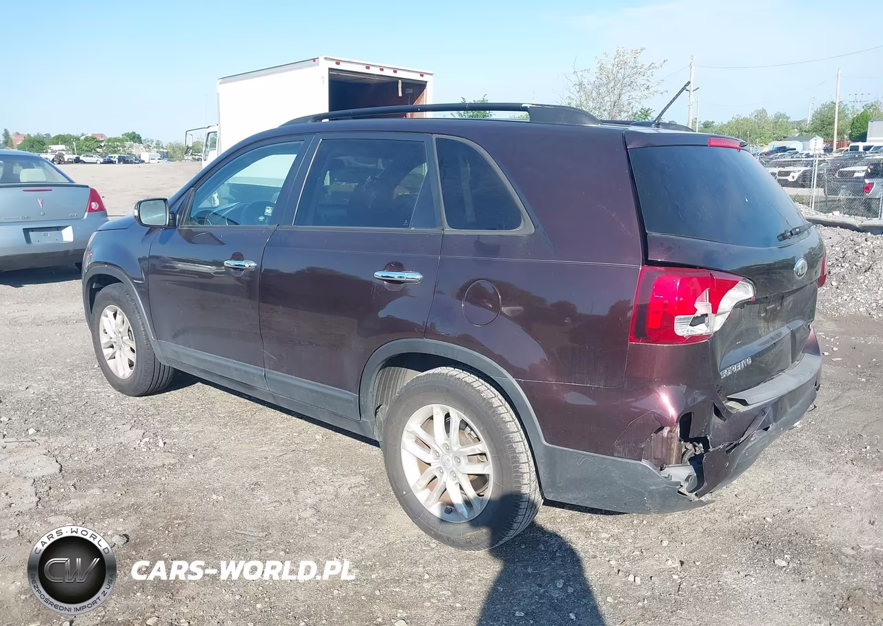 2014 Kia Sorento Lx VIN:5XYKT3A61EG455655 - 3