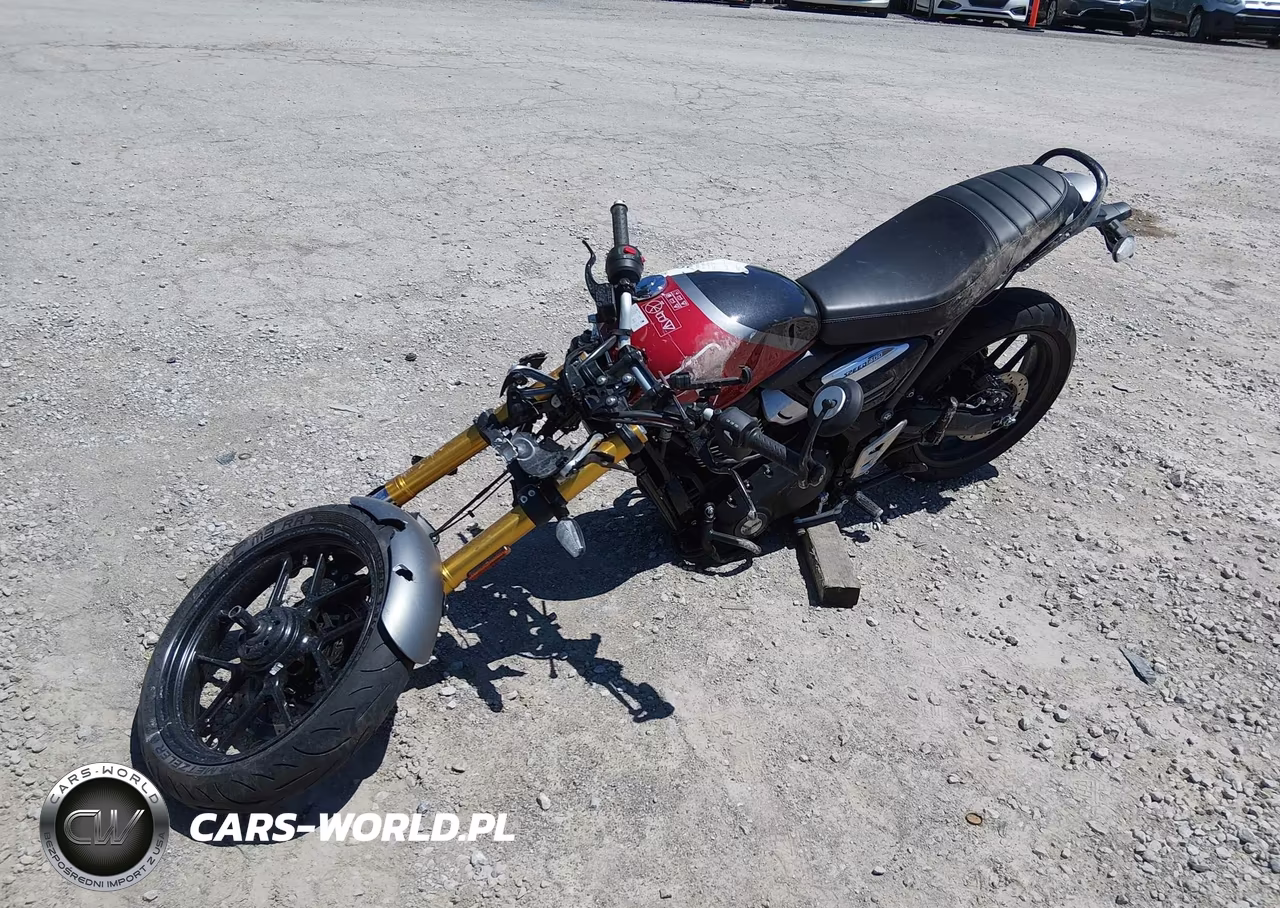 2024 Triumph Motorcycle Speed 400 VIN:SMTT127Y5RNA22663 - 2