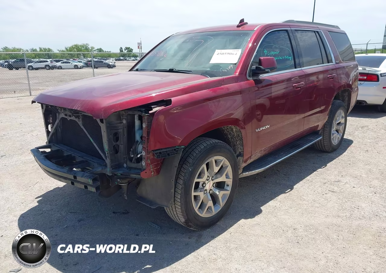 2019 GMC Yukon Slt VIN:1GKS1BKC7KR173915 - 2