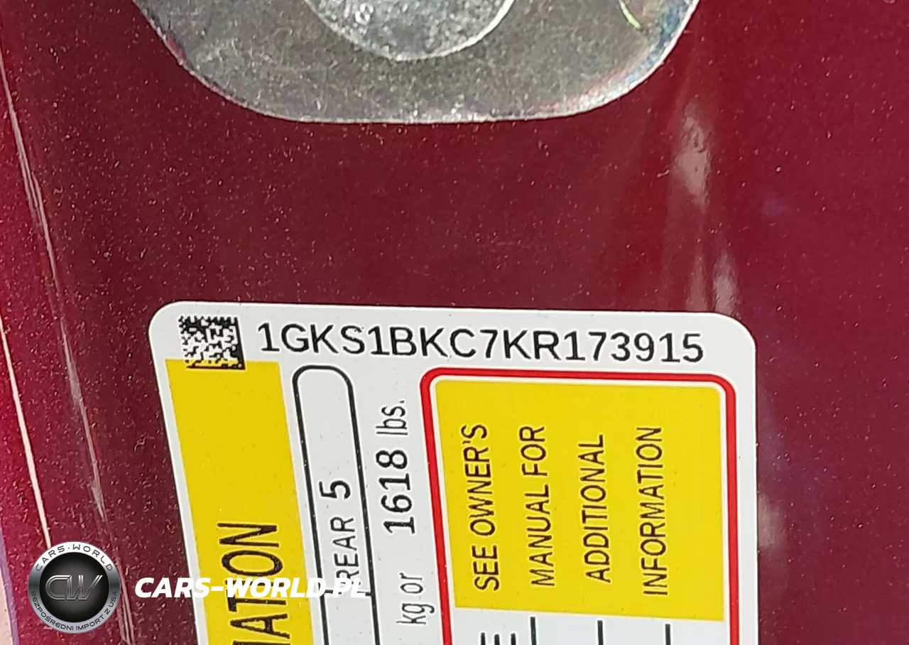 2019 GMC Yukon Slt VIN:1GKS1BKC7KR173915 - 9