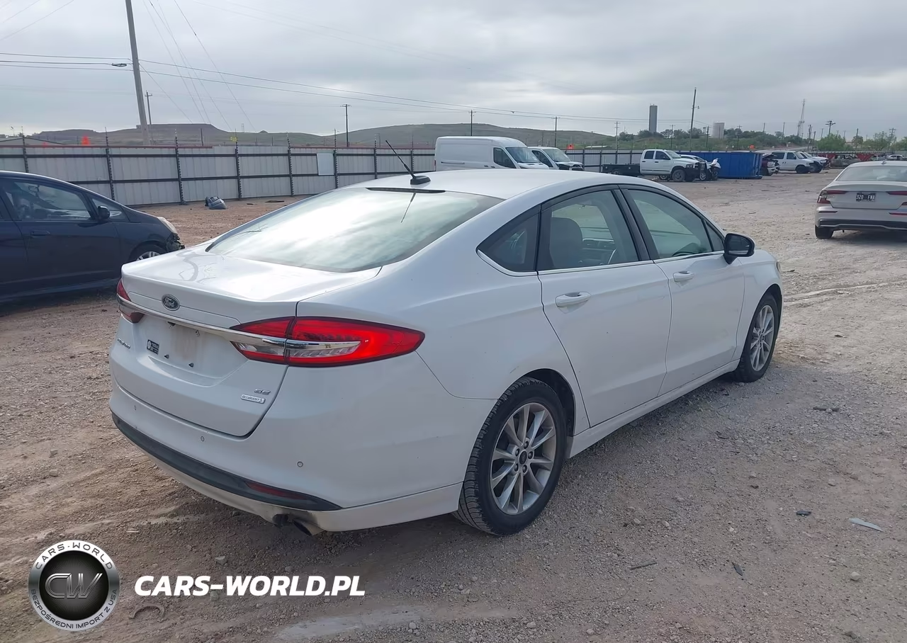 2017 Ford Fusion Se VIN:3FA6P0HD1HR126785 - 4