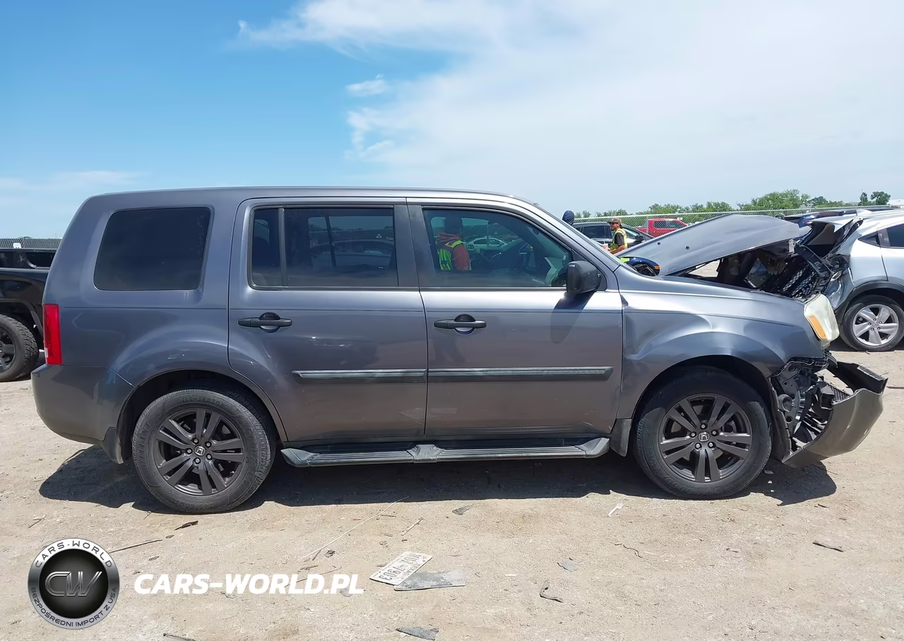 2014 Honda Pilot Lx VIN:5FNYF3H20EB017186 - 13