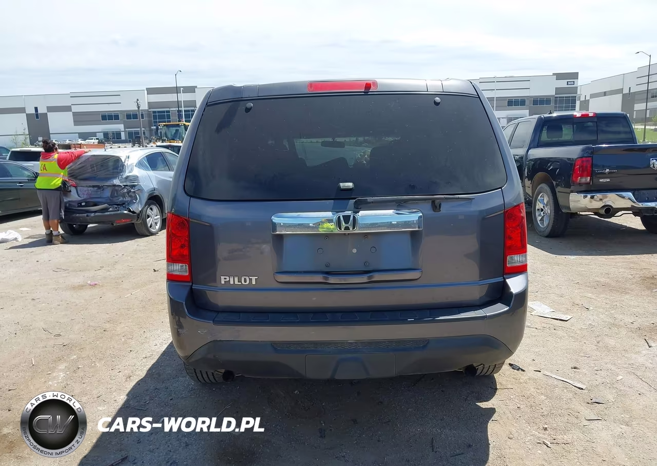 2014 Honda Pilot Lx VIN:5FNYF3H20EB017186 - 16