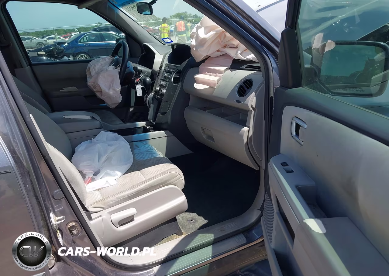 2014 Honda Pilot Lx VIN:5FNYF3H20EB017186 - 5