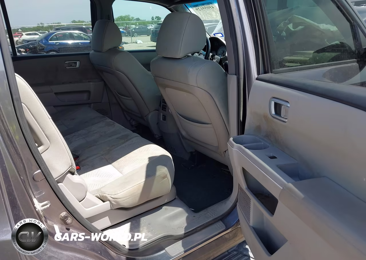 2014 Honda Pilot Lx VIN:5FNYF3H20EB017186 - 8