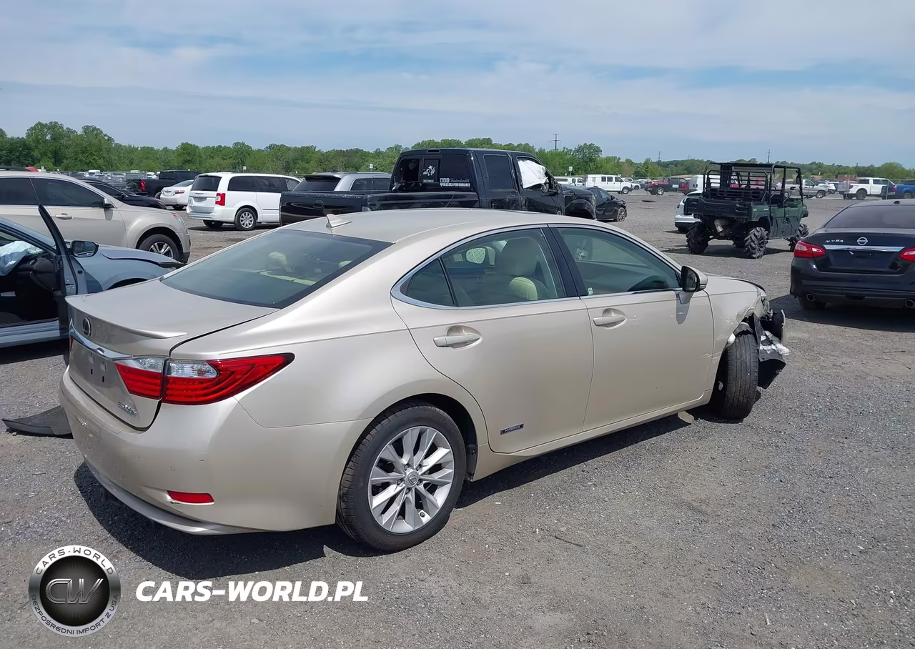 2013 Lexus Es 300H VIN:JTHBW1GG7D2010467 - 4