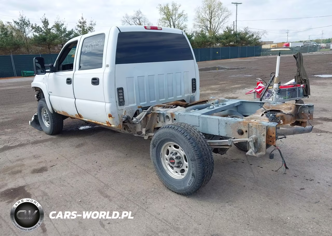 2005 GMC Sierra 2500Hd Sle VIN:1GTHK23295F915259 - 3