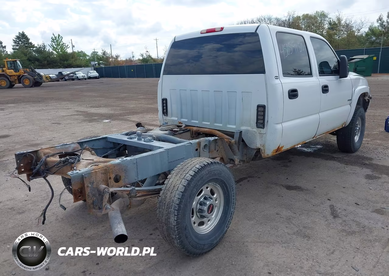2005 GMC Sierra 2500Hd Sle VIN:1GTHK23295F915259 - 4