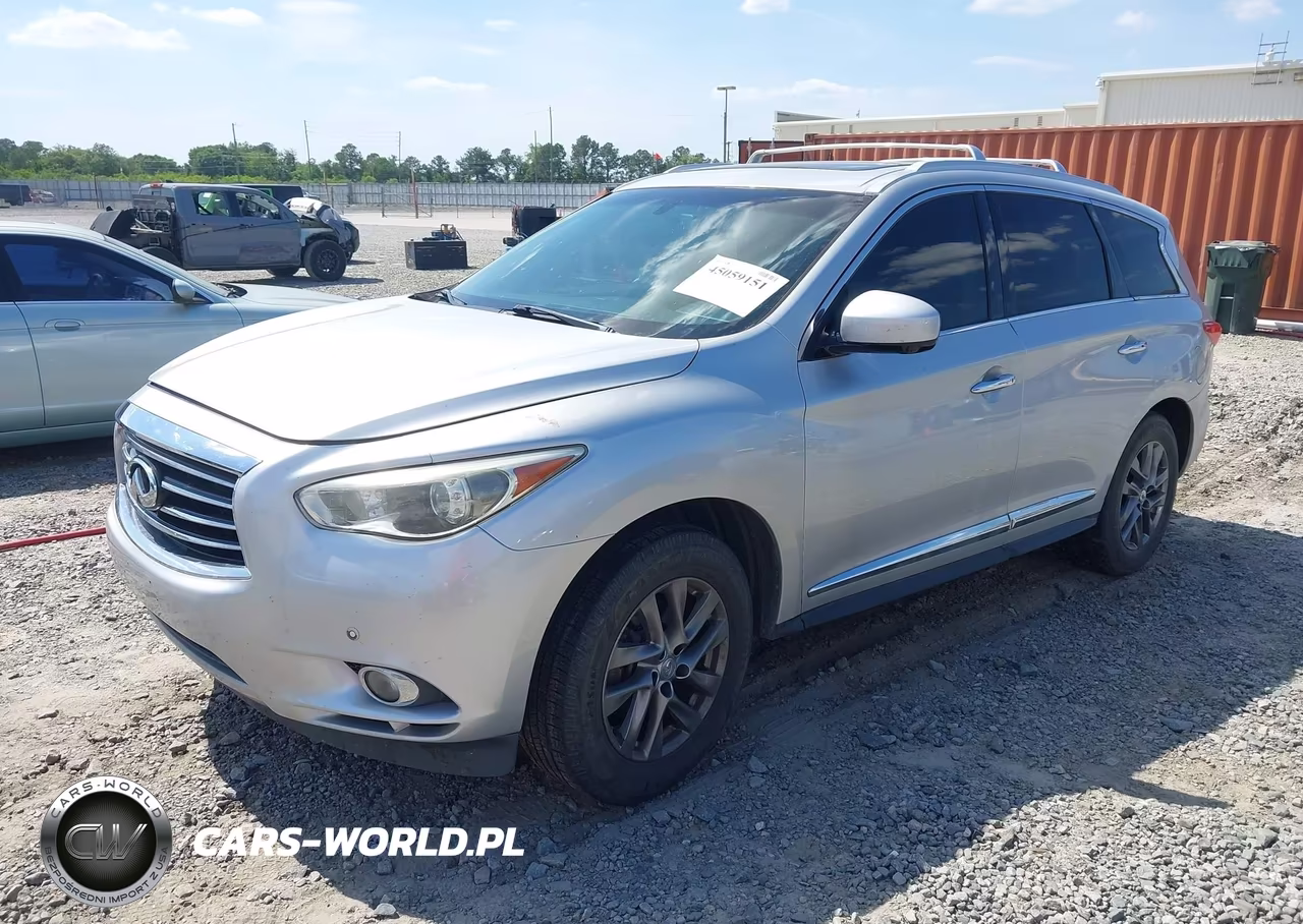 2013 Infiniti Jx35 VIN:5N1AL0MMXDC333749 - 2