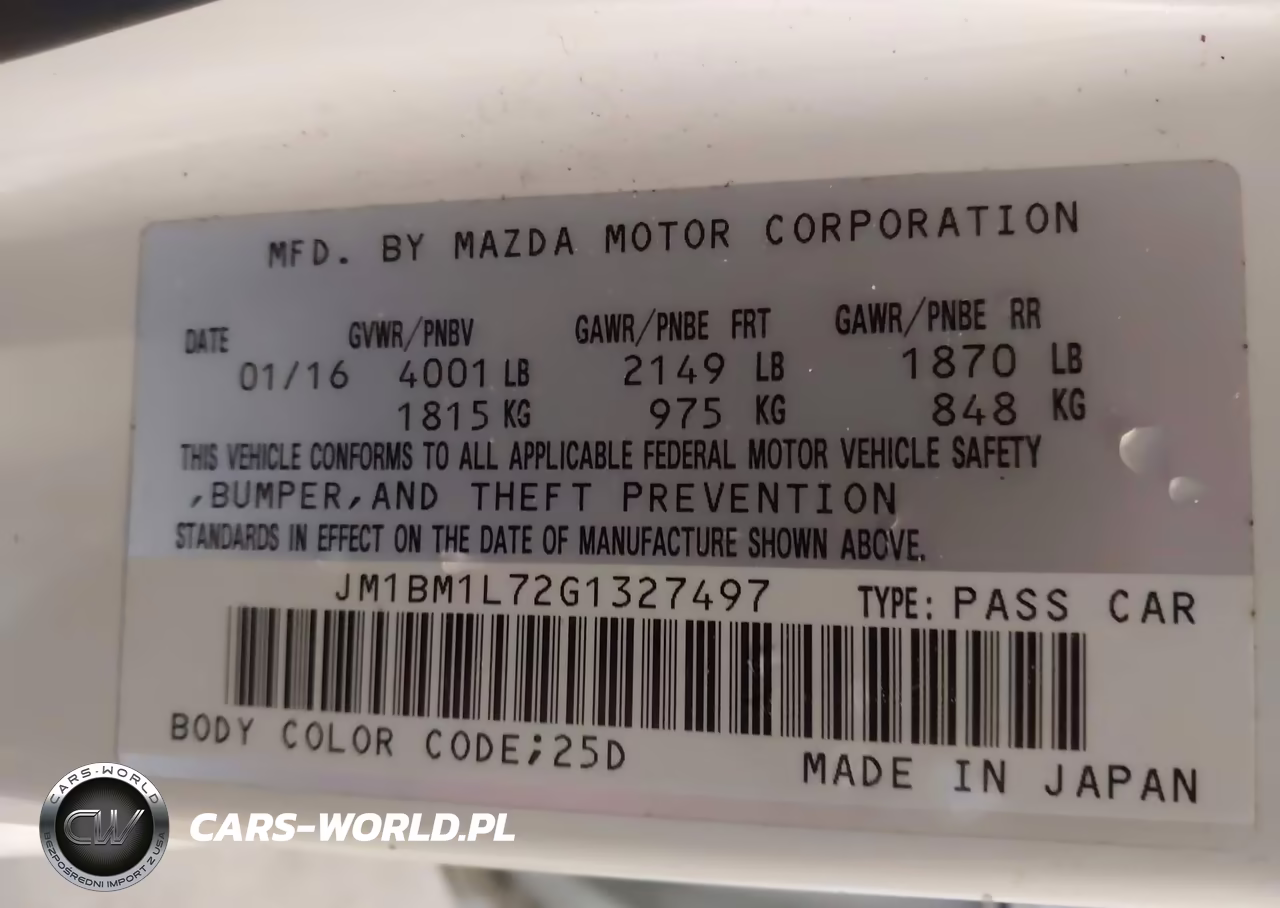 2016 Mazda Mazda3 I Touring VIN:JM1BM1L72G1327497 - 9