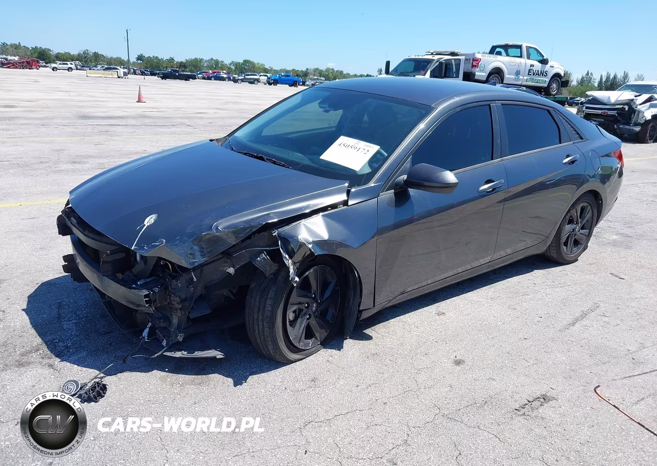 2021 Hyundai Elantra Sel VIN:5NPLM4AG0MH002103 - 2