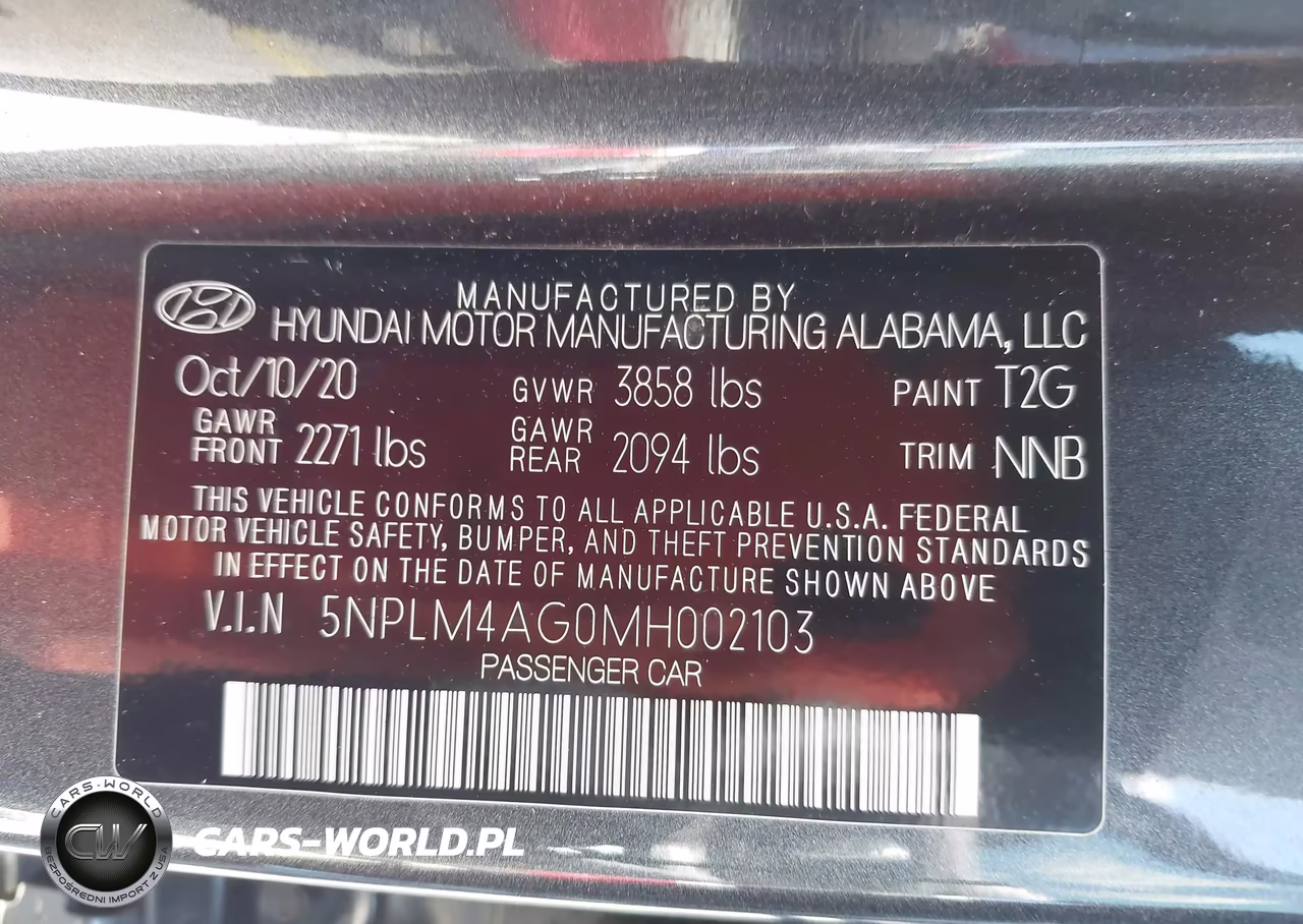 2021 Hyundai Elantra Sel VIN:5NPLM4AG0MH002103 - 9