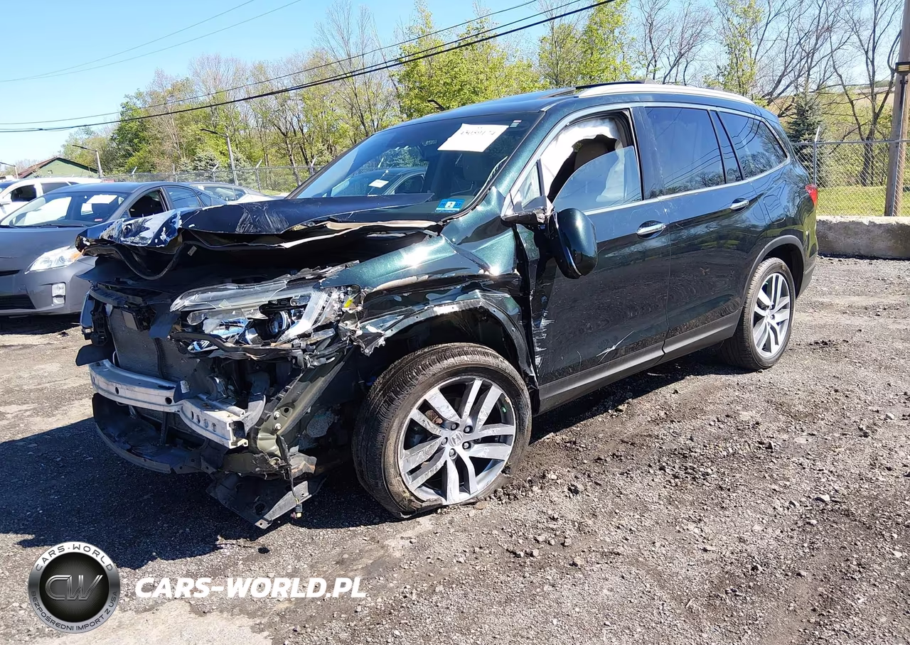 2016 Honda Pilot Touring VIN:5FNYF6H98GB017163 - 2