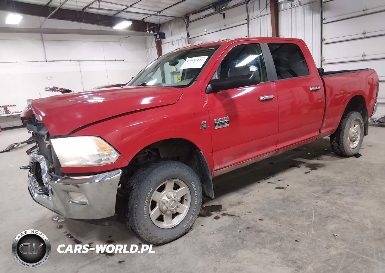 2012 Ram 2500 Slt VIN:3C6UD5DL8CG127982 - 2