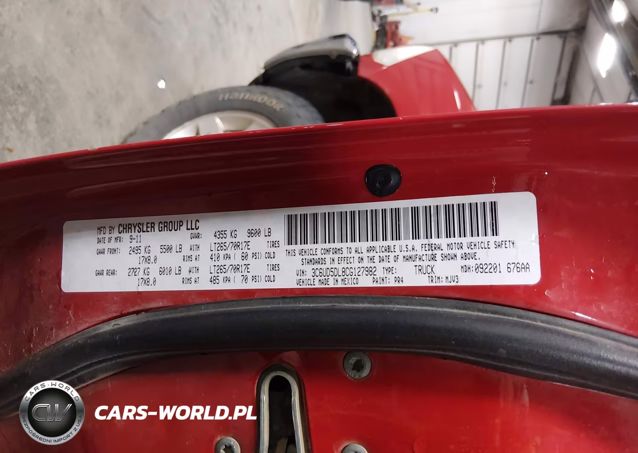 2012 Ram 2500 Slt VIN:3C6UD5DL8CG127982 - 9