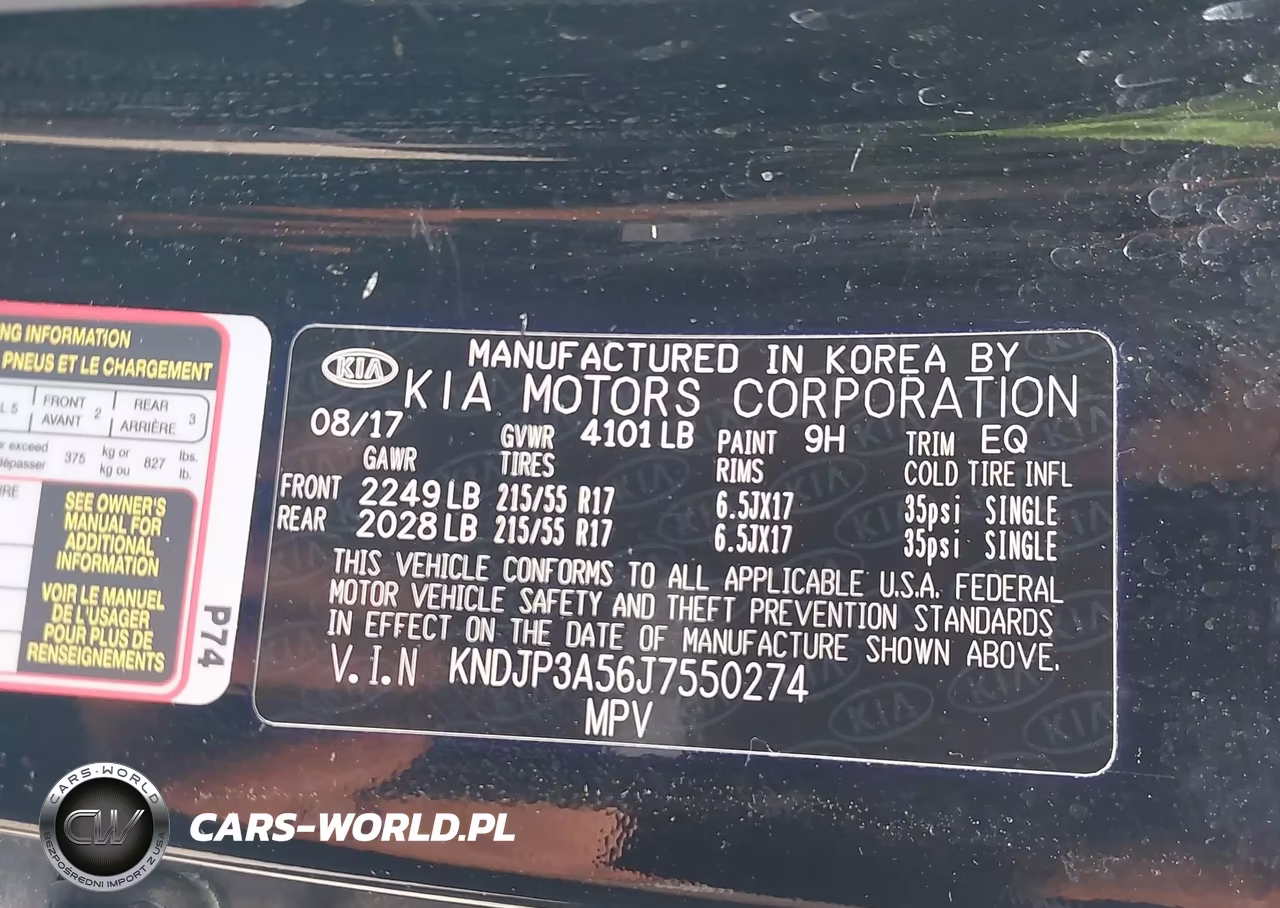 2018 Kia Soul + VIN:KNDJP3A56J7550274 - 9