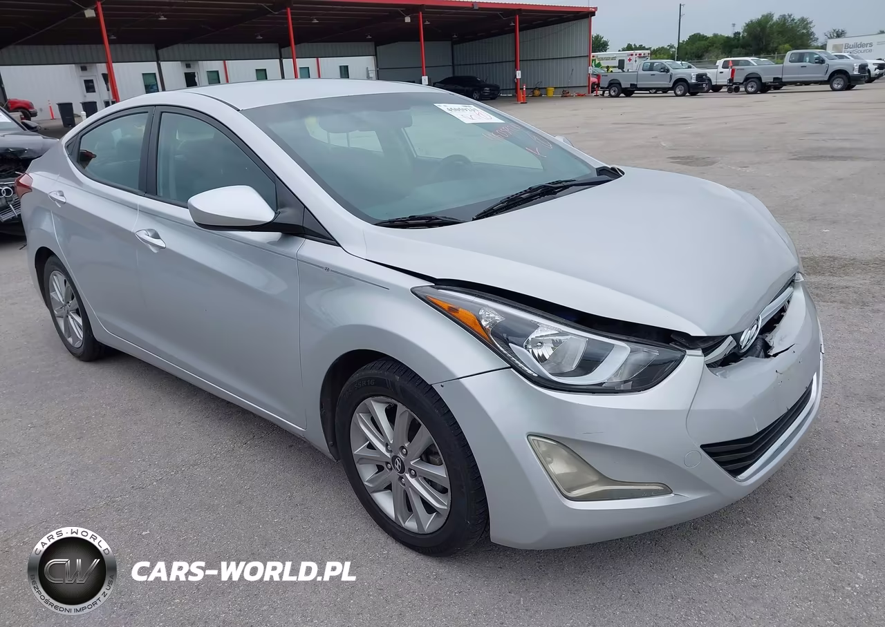 2014 Hyundai Elantra Se (Ulsan Plant)