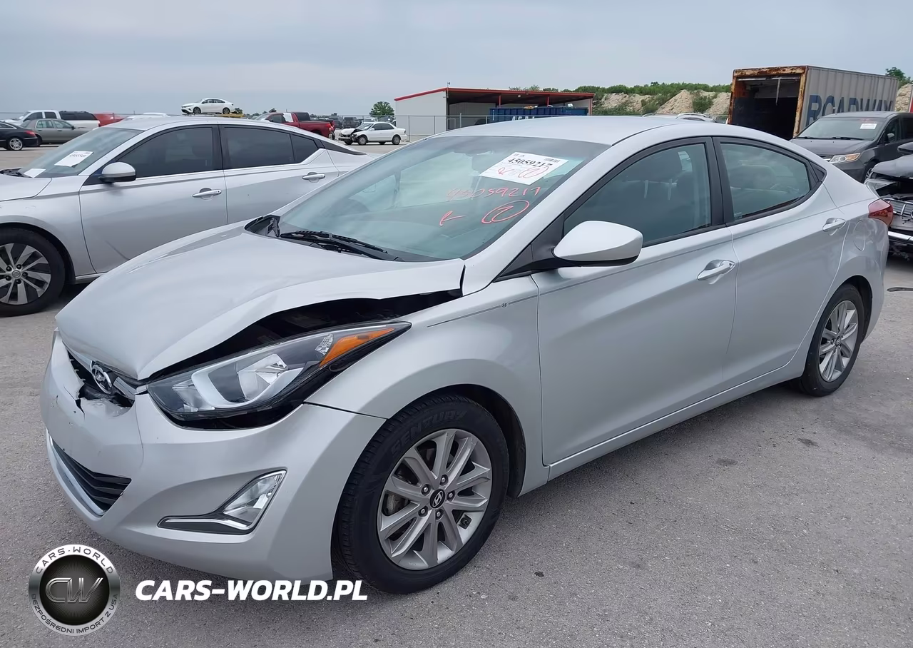 2014 Hyundai Elantra Se (Ulsan Plant) VIN:KMHDH4AE6EU041823 - 2