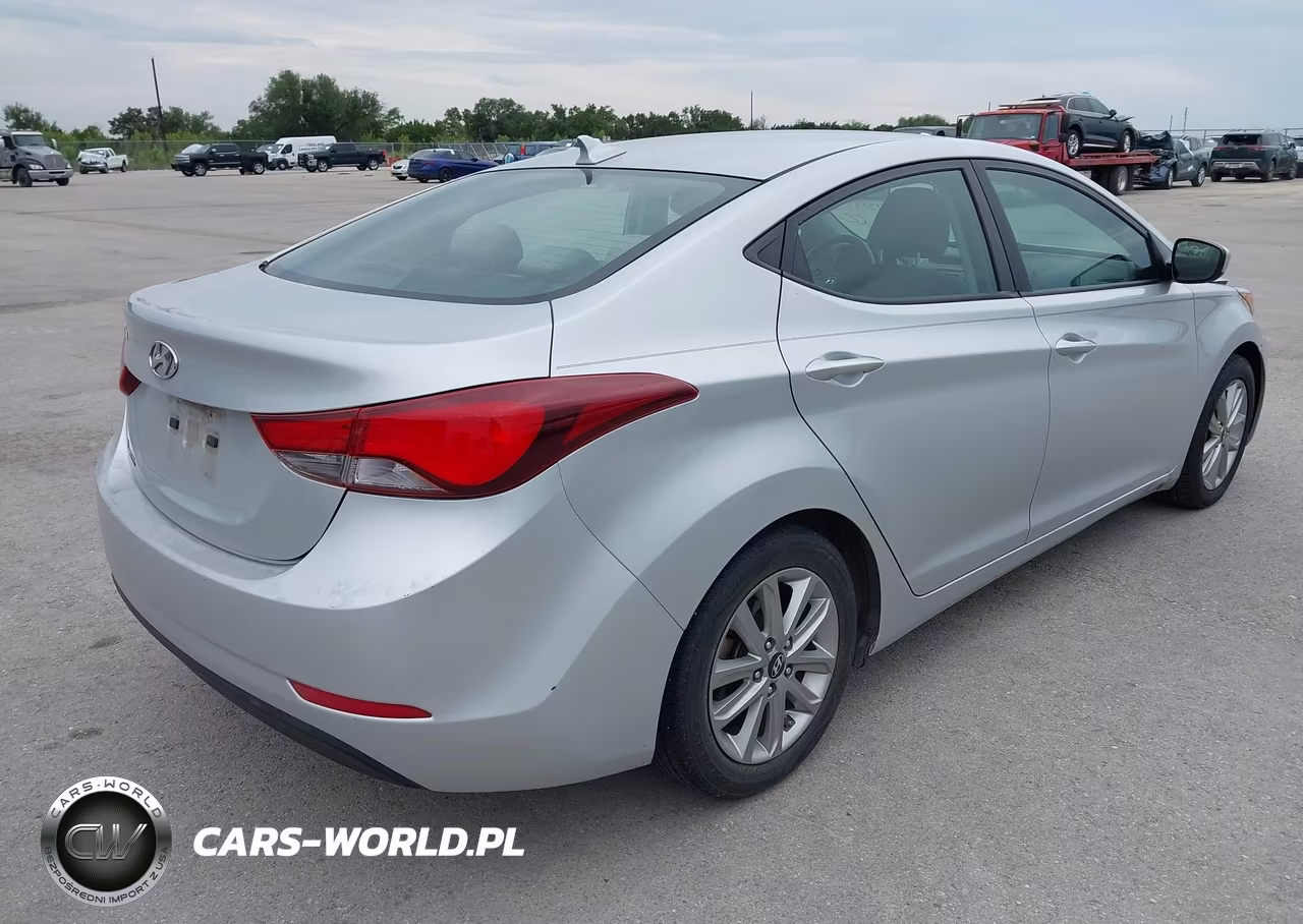 2014 Hyundai Elantra Se (Ulsan Plant) VIN:KMHDH4AE6EU041823 - 4