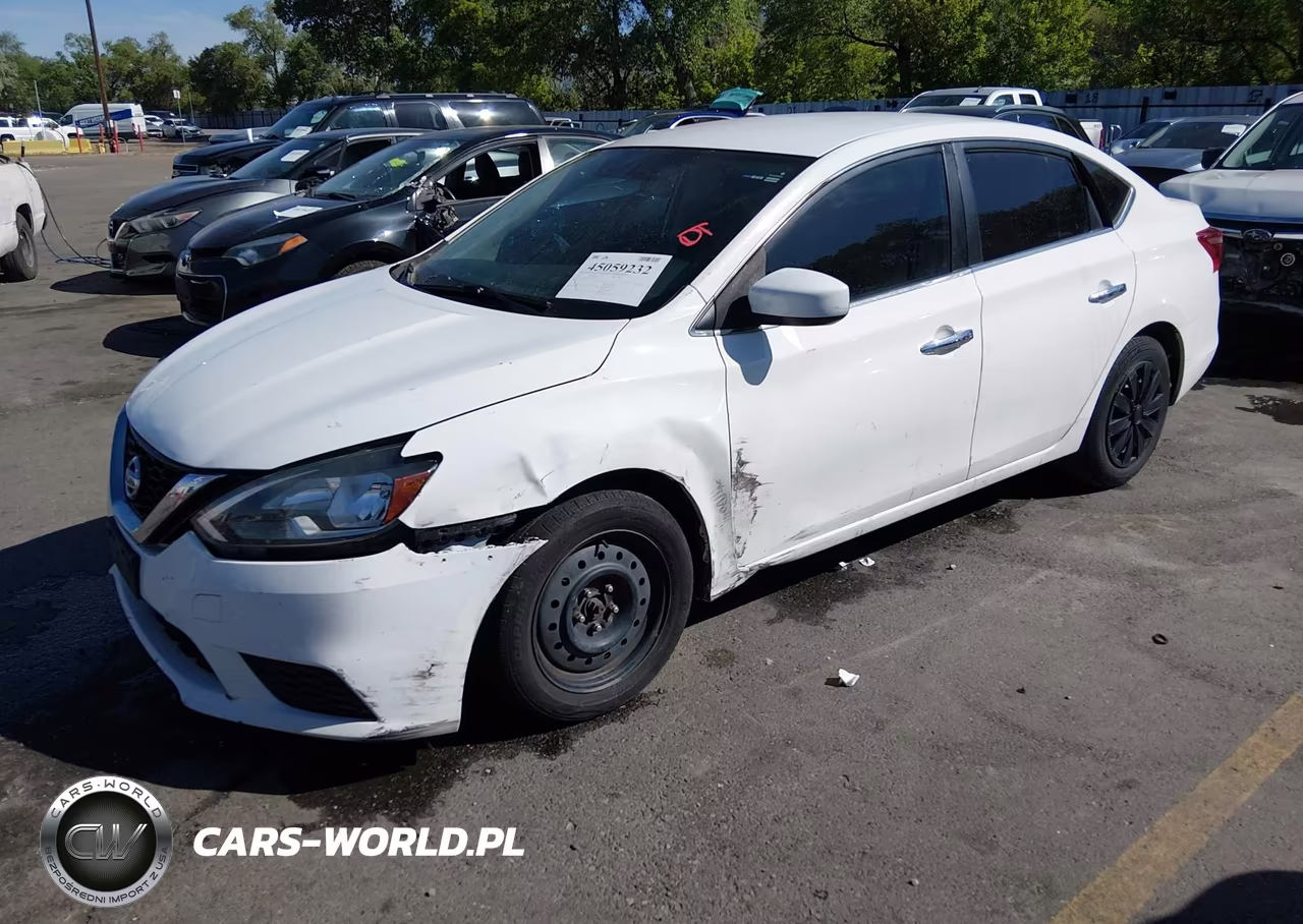 2017 Nissan Sentra Sv VIN:3N1AB7AP1HL652274 - 2