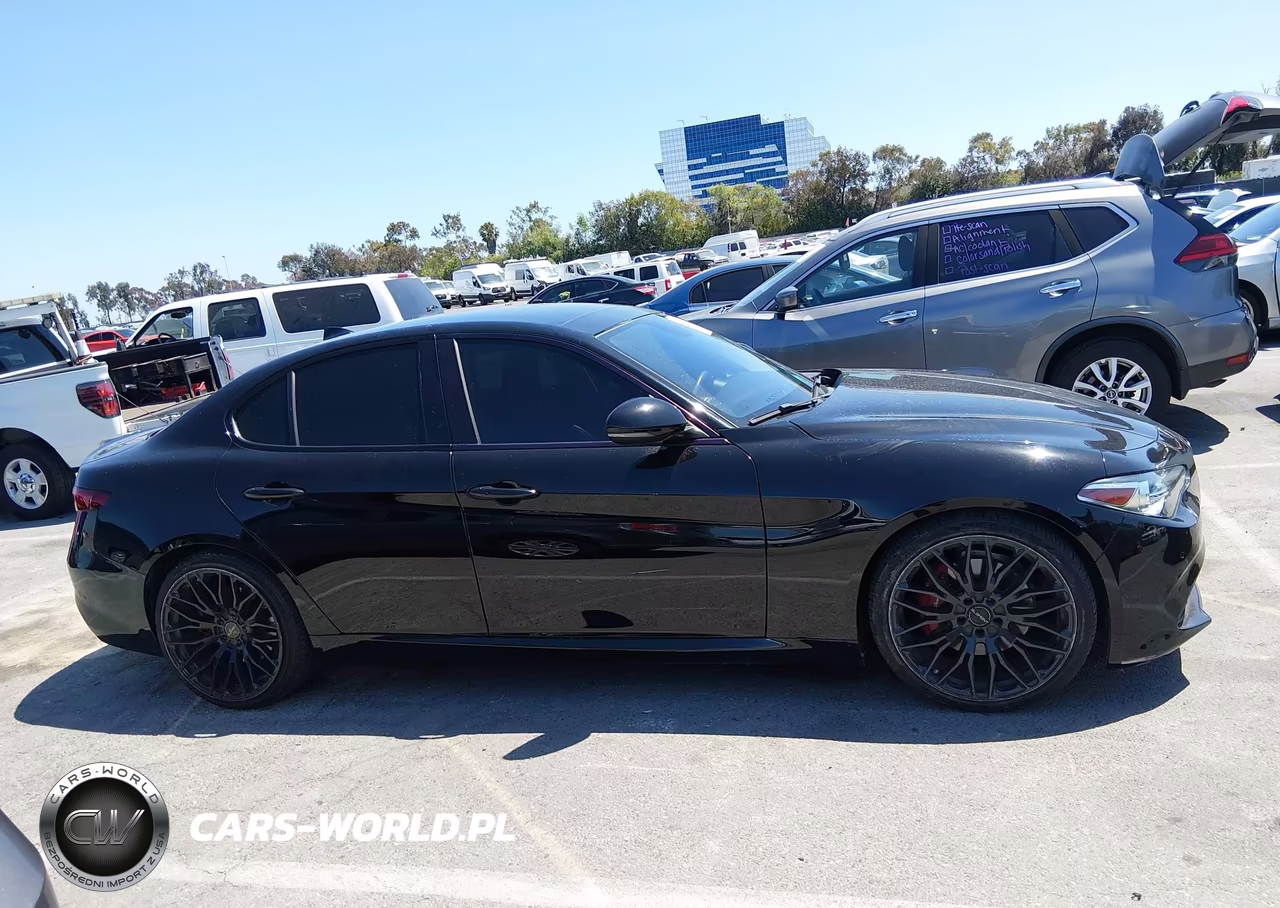 2019 Alfa Romeo Giulia Ti Sport Rwd VIN:ZARFAMBN6K7606703 - 13