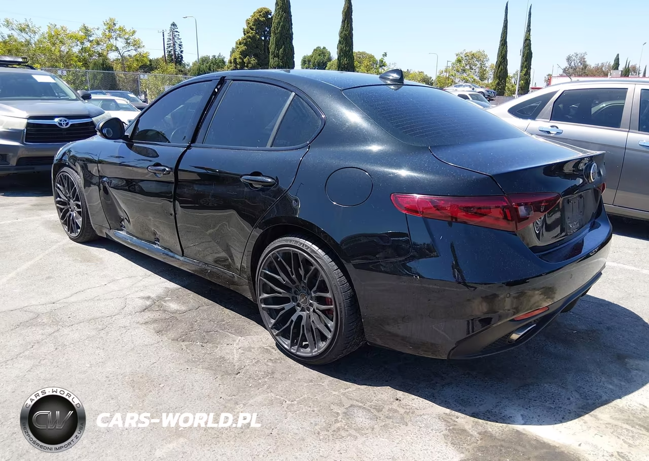 2019 Alfa Romeo Giulia Ti Sport Rwd VIN:ZARFAMBN6K7606703 - 3