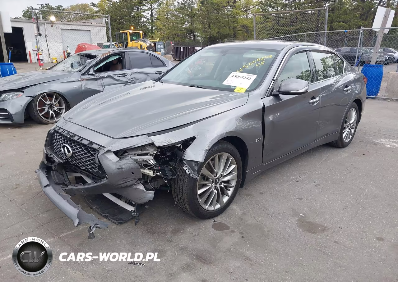 2018 Infiniti Q50 3.0T Luxe VIN:JN1EV7AR8JM431583 - 2