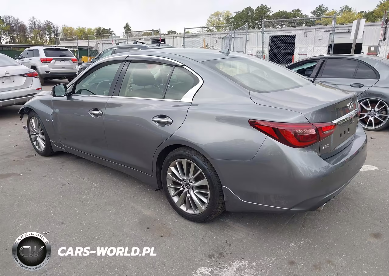 2018 Infiniti Q50 3.0T Luxe VIN:JN1EV7AR8JM431583 - 3