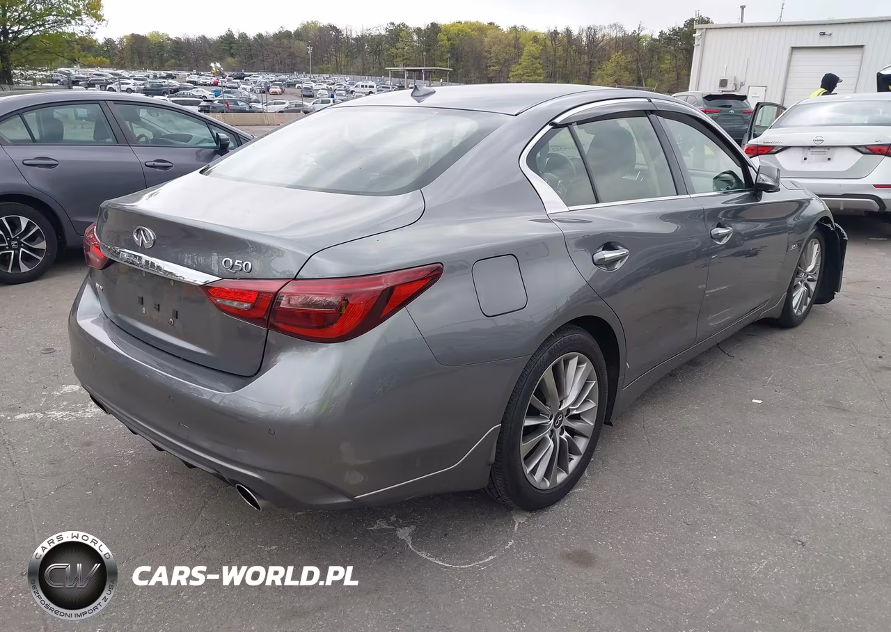 2018 Infiniti Q50 3.0T Luxe VIN:JN1EV7AR8JM431583 - 4