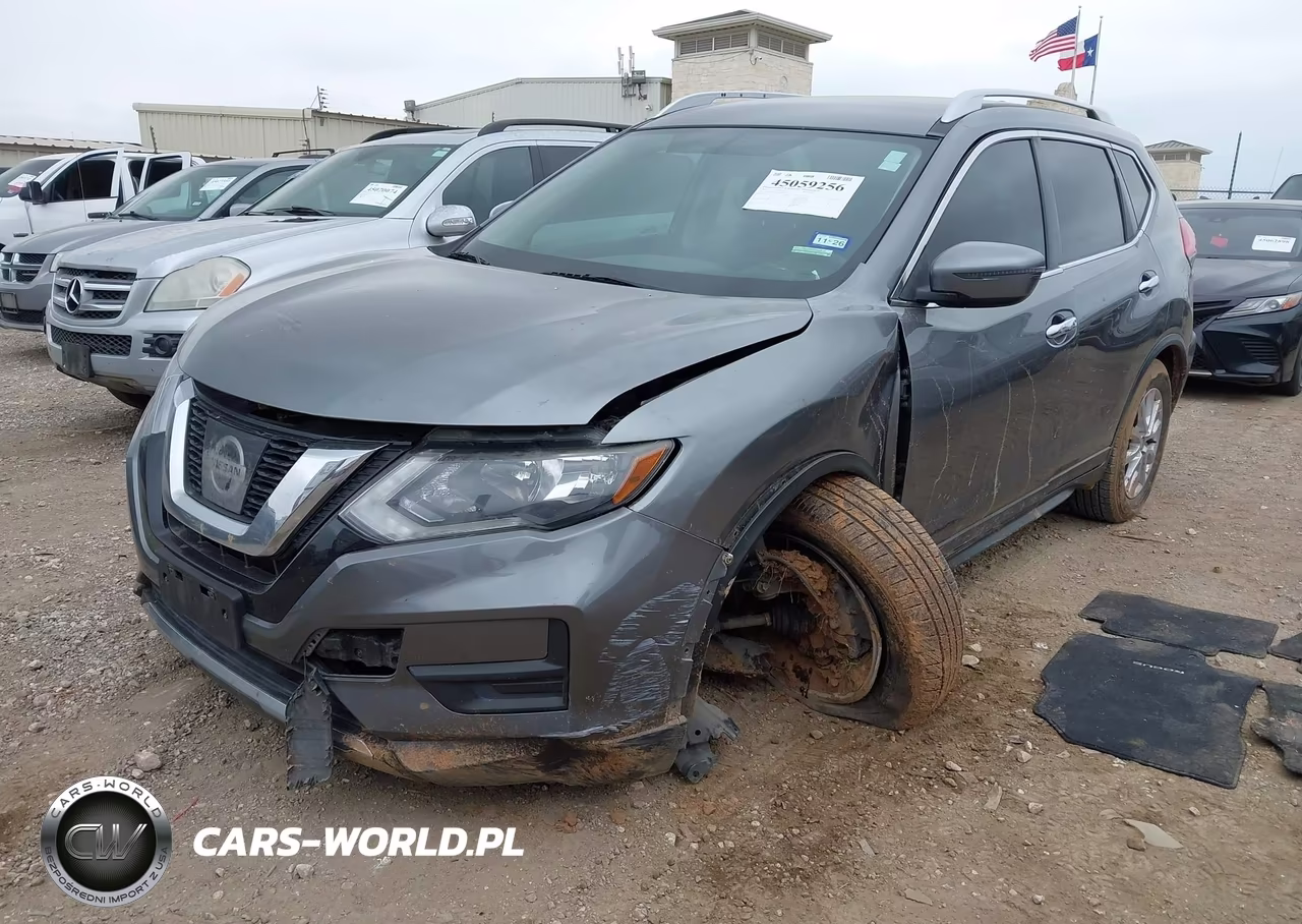 2017 Nissan Rogue Sv VIN:KNMAT2MT9HP600580 - 2