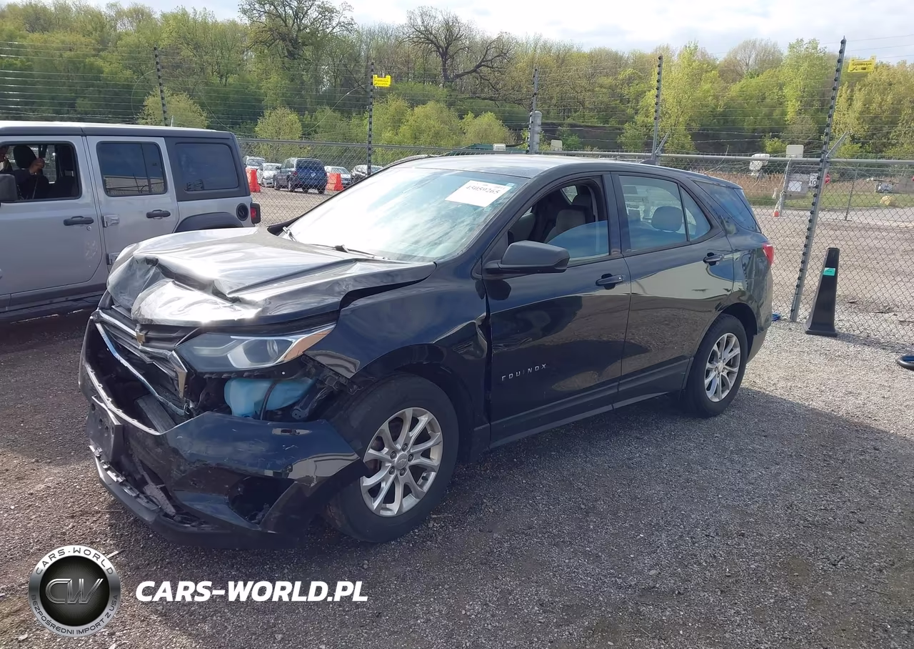 2018 Chevrolet Equinox Ls VIN:2GNAXHEV3J6186037 - 2