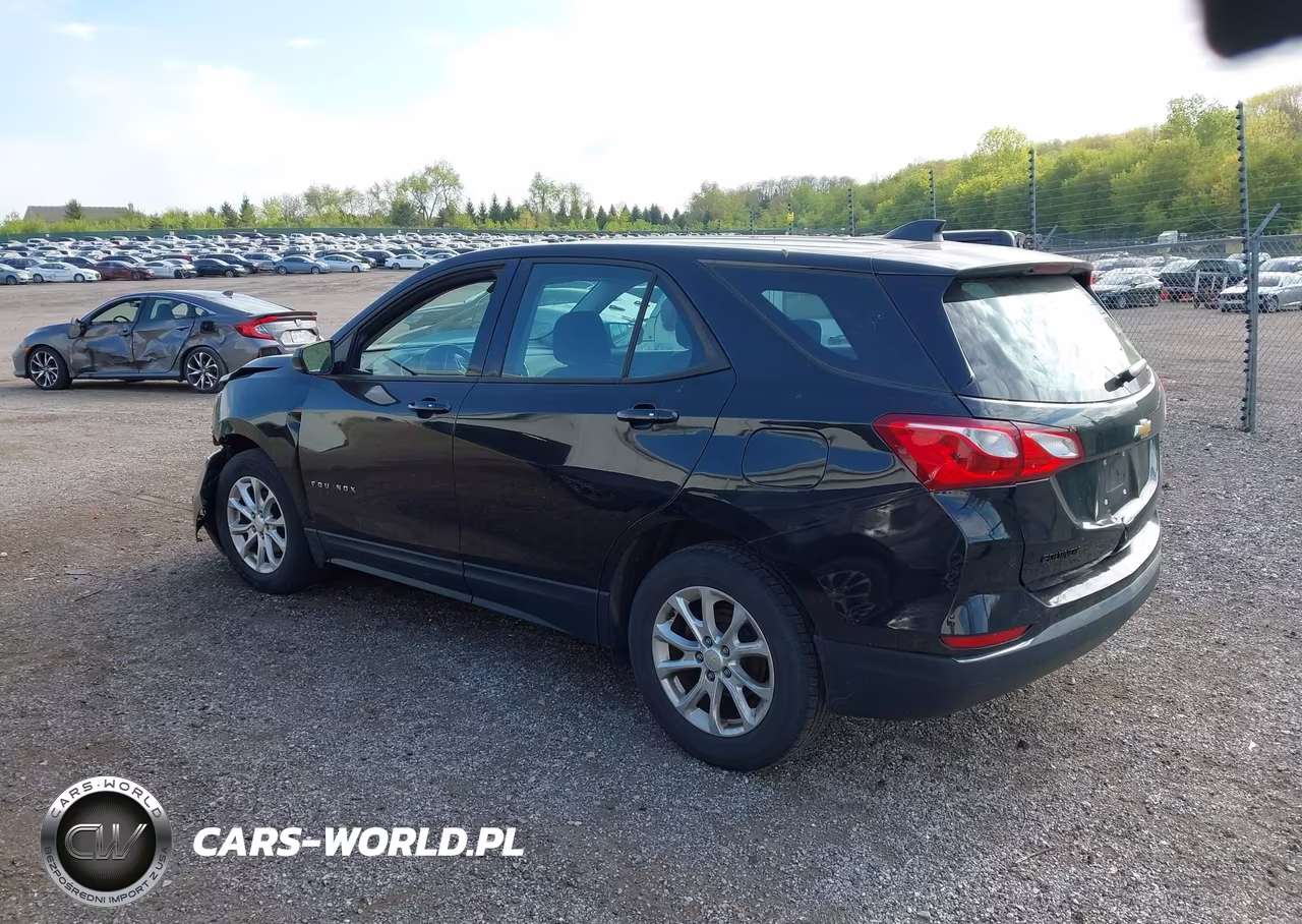 2018 Chevrolet Equinox Ls VIN:2GNAXHEV3J6186037 - 3