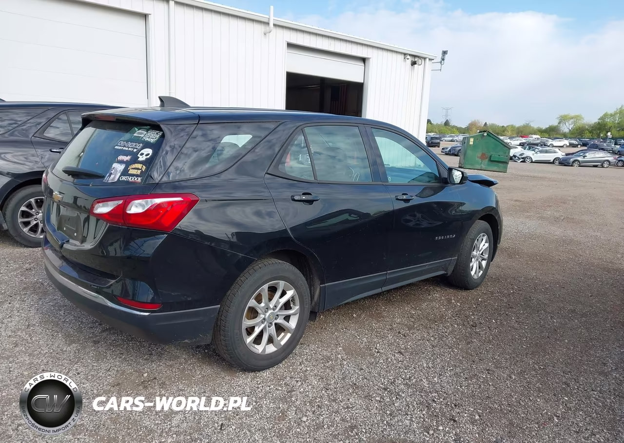 2018 Chevrolet Equinox Ls VIN:2GNAXHEV3J6186037 - 4