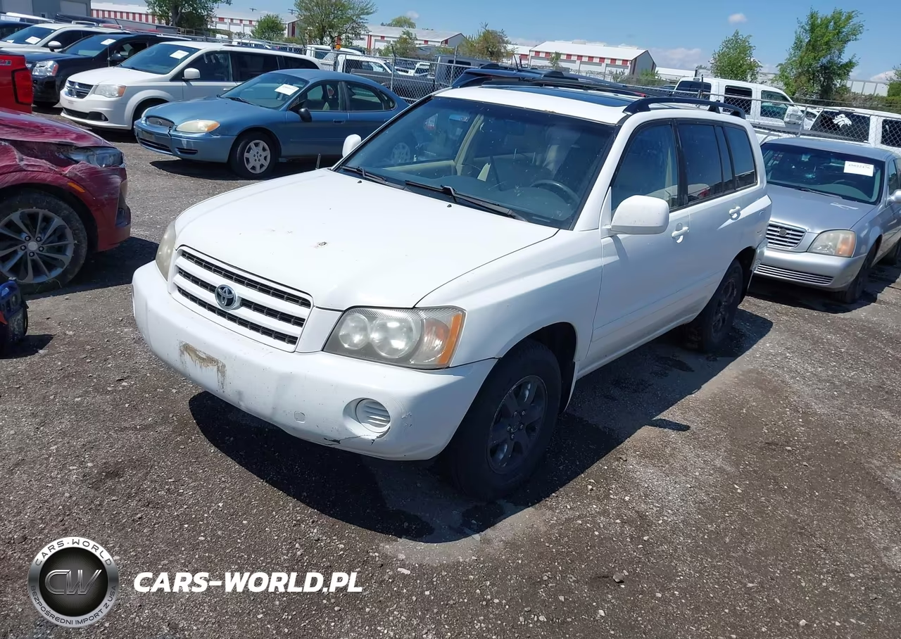 2003 Toyota Highlander V6 VIN:JTEGF21A930083962 - 2