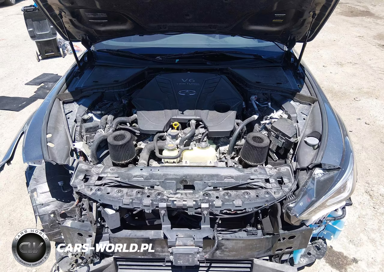 2019 Infiniti Q60 3.0T Red Sport 400 VIN:JN1FV7ELXKM440989 - 10