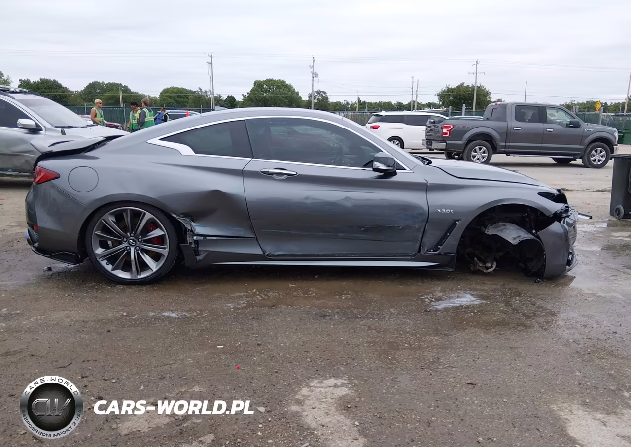 2019 Infiniti Q60 3.0T Red Sport 400 VIN:JN1FV7ELXKM440989 - 14