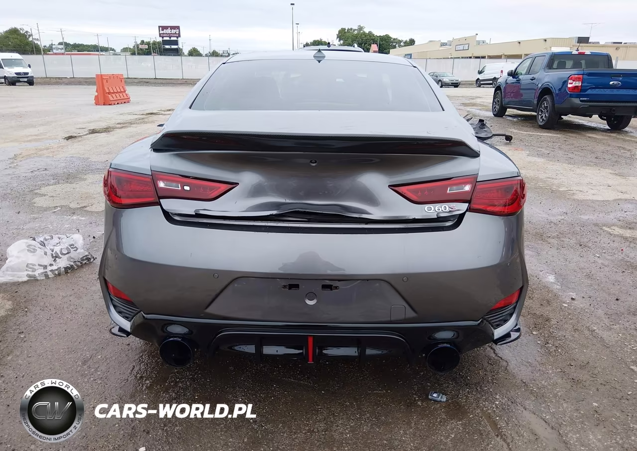 2019 Infiniti Q60 3.0T Red Sport 400 VIN:JN1FV7ELXKM440989 - 17