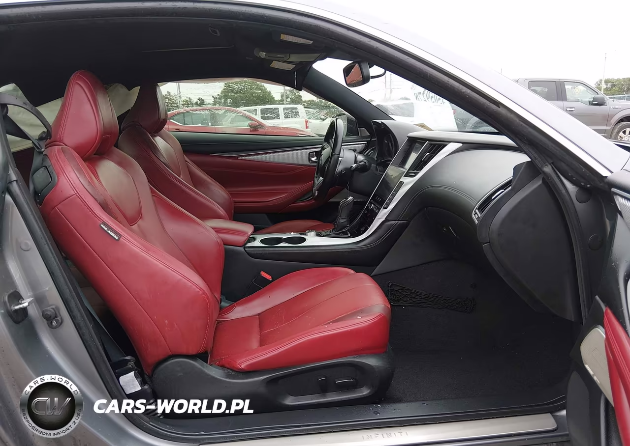 2019 Infiniti Q60 3.0T Red Sport 400 VIN:JN1FV7ELXKM440989 - 5