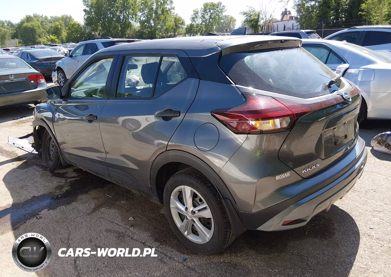 2021 Nissan Kicks S Xtronic Cvt VIN:3N1CP5BV2ML551900 - 3