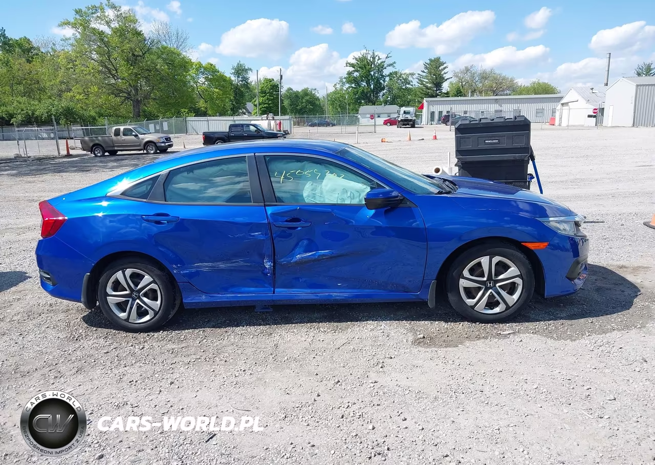 2018 Honda Civic Lx VIN:19XFC2F50JE021553 - 13